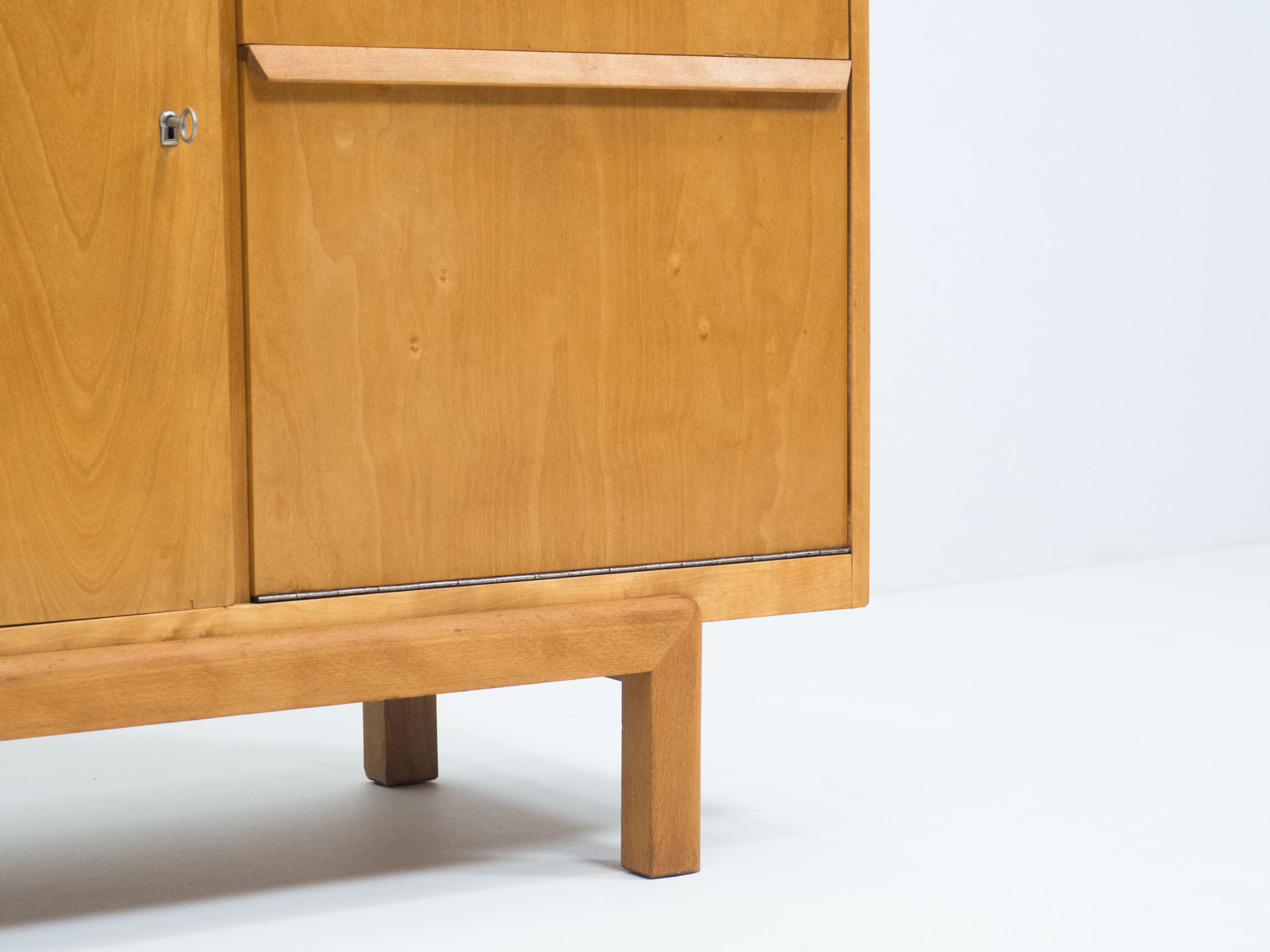 Vintage birch sideboard