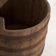 Old wooden barrel with iron straps – Central Europe, circa 1920