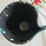 Ceramic vase in turquoise lava.