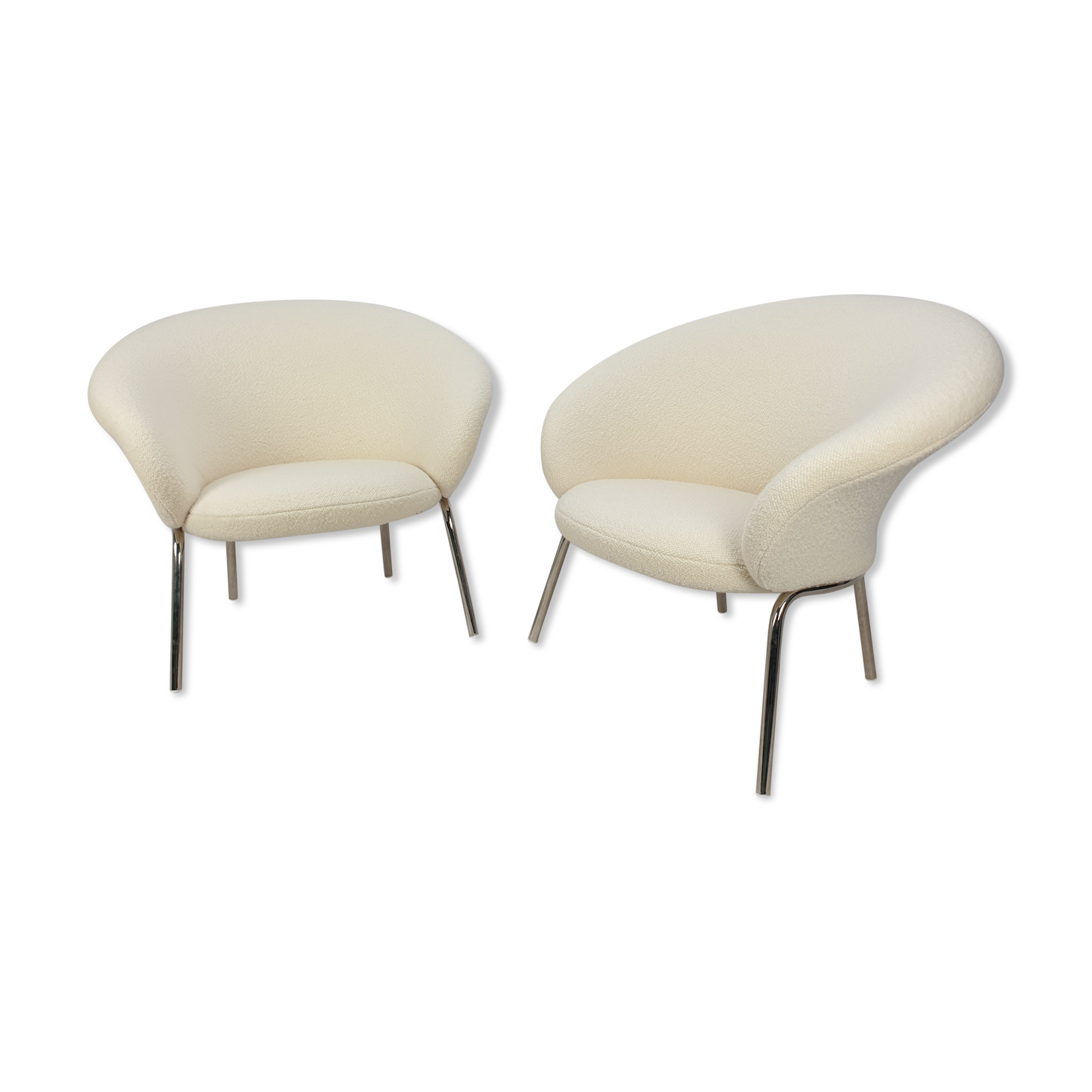 Set of model F570 armchairs by Pierre Paulin for Artifort, 1960