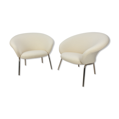 Paire de fauteuils modèle F570 par Pierre Paulin pour Artifort, années 1960