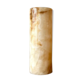Vase en onyx beige