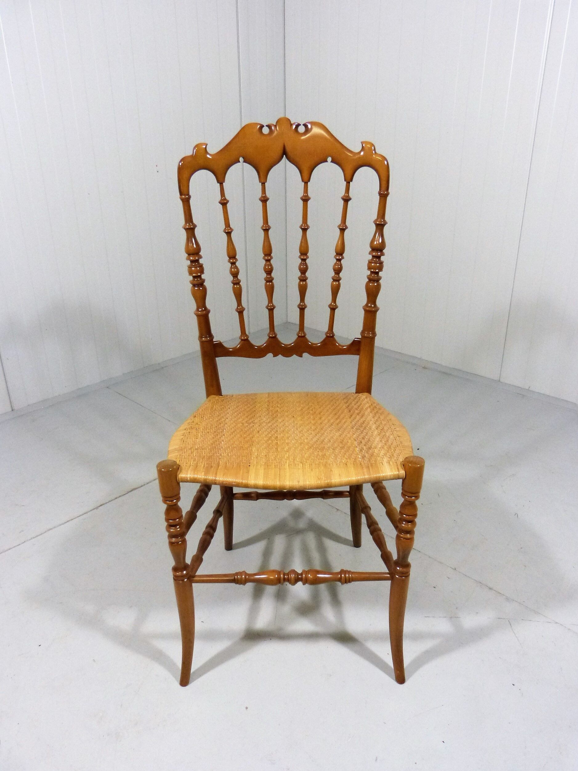 Chiavari wooden & caned chair 1960’s