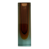 Sommerso vase Flavio Poli Murano 1960