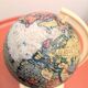 Small vintage globe 60s