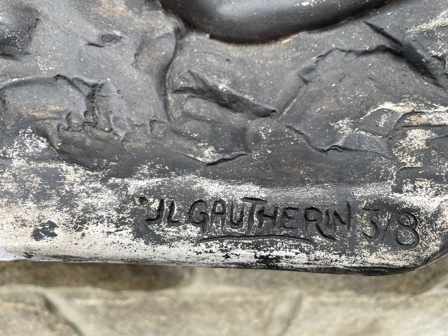 Bust sculpture Jean GAUTHERIN (1840 – 1890)