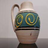 Ceramic W. Germany 474-16 small pitcher vase Retro design vintage 60/70
