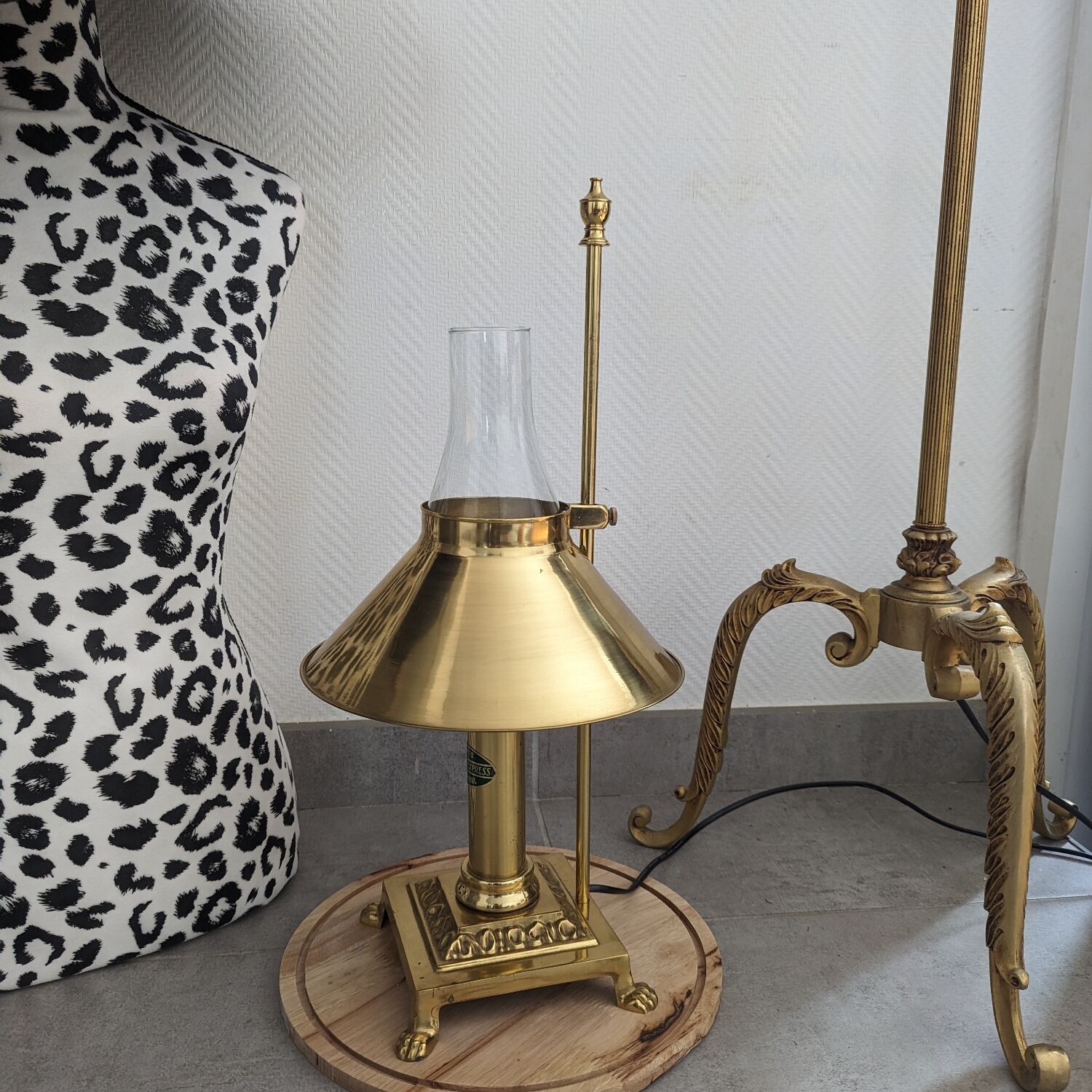 Vintage boat lamp