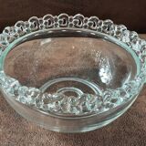Crystal salad bowl
