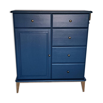 Large Rød Sødgren blue ganne chest of drawers