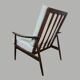 Fauteuil design scandinave 1960's