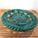 Glazed ceramic fruit bowl