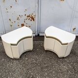 Coppia di comodini modello Aiace di Davide Benatti pour Benatti 1972