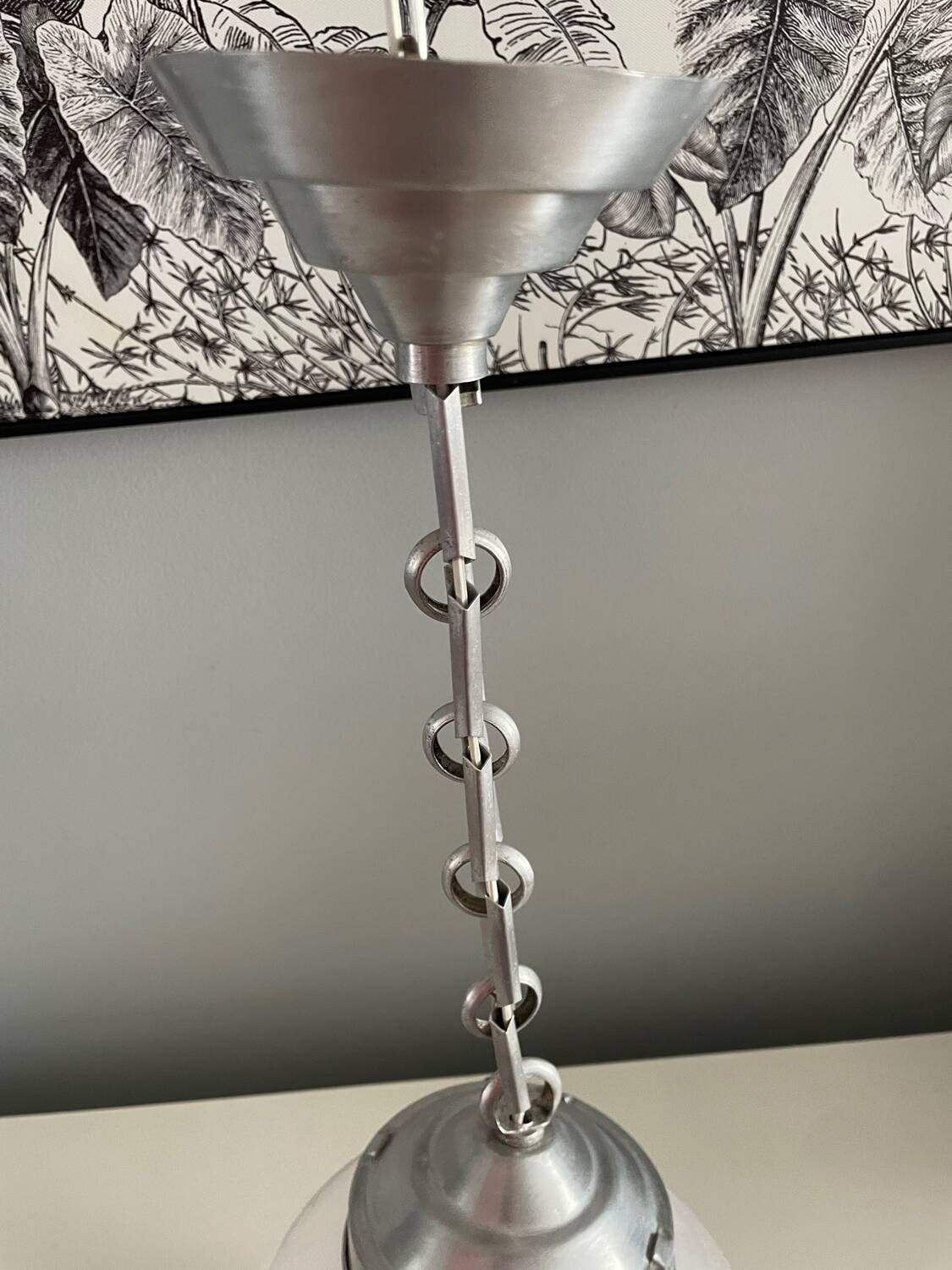 Suspension art déco