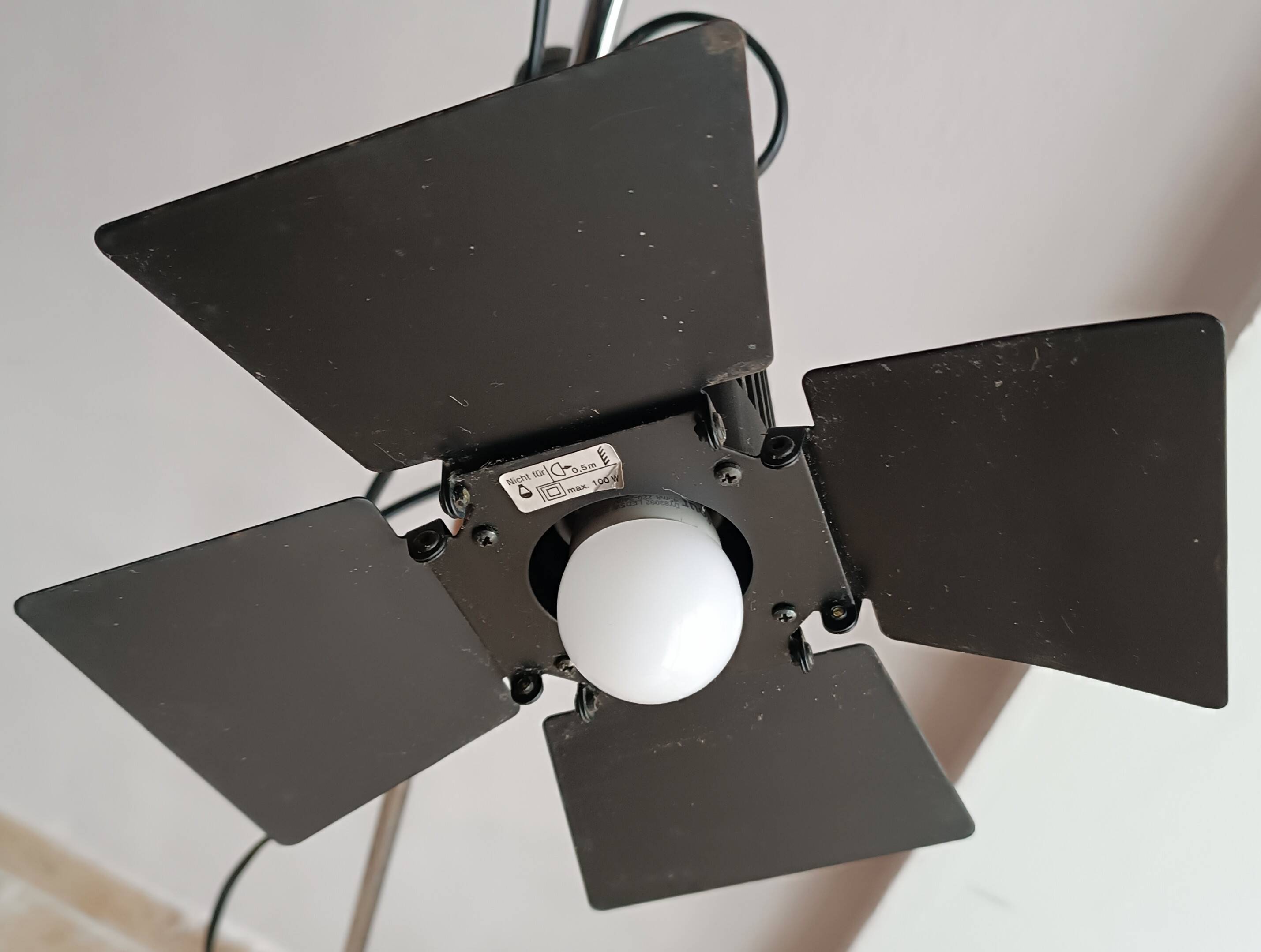 Roger Tallon floor lamp for Hustadt Leuchten 1970