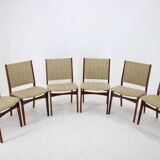 1960s Johannes Andersen Dining Chairs, set of 6, Denmark