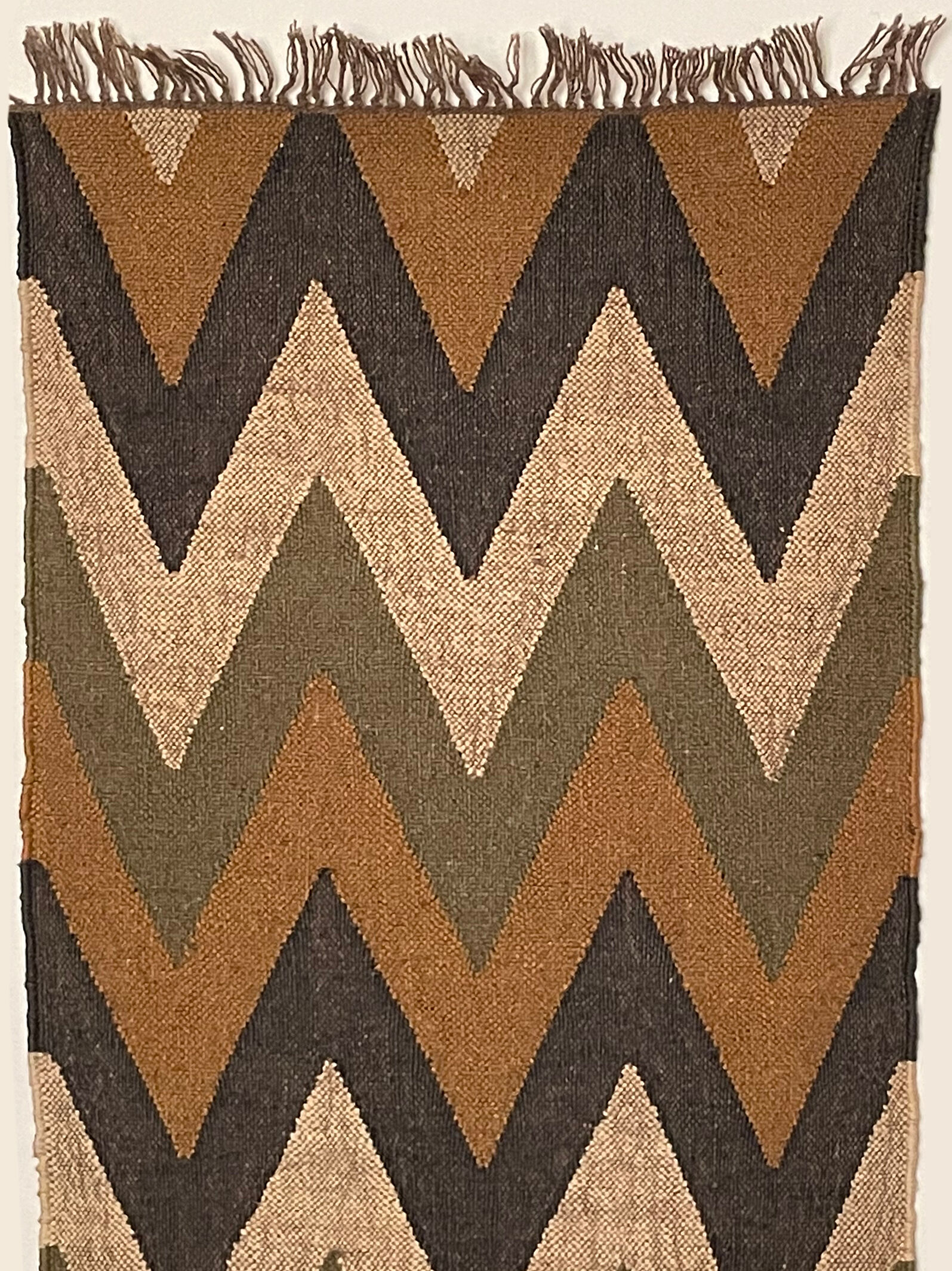 2.5 x 4 jute handwoven kilim runner carpet, rug, 75 x 120 cm