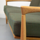 Vintage "Kolding" Sofa in Oak by Erik Wørtz for Ikea, 1960s