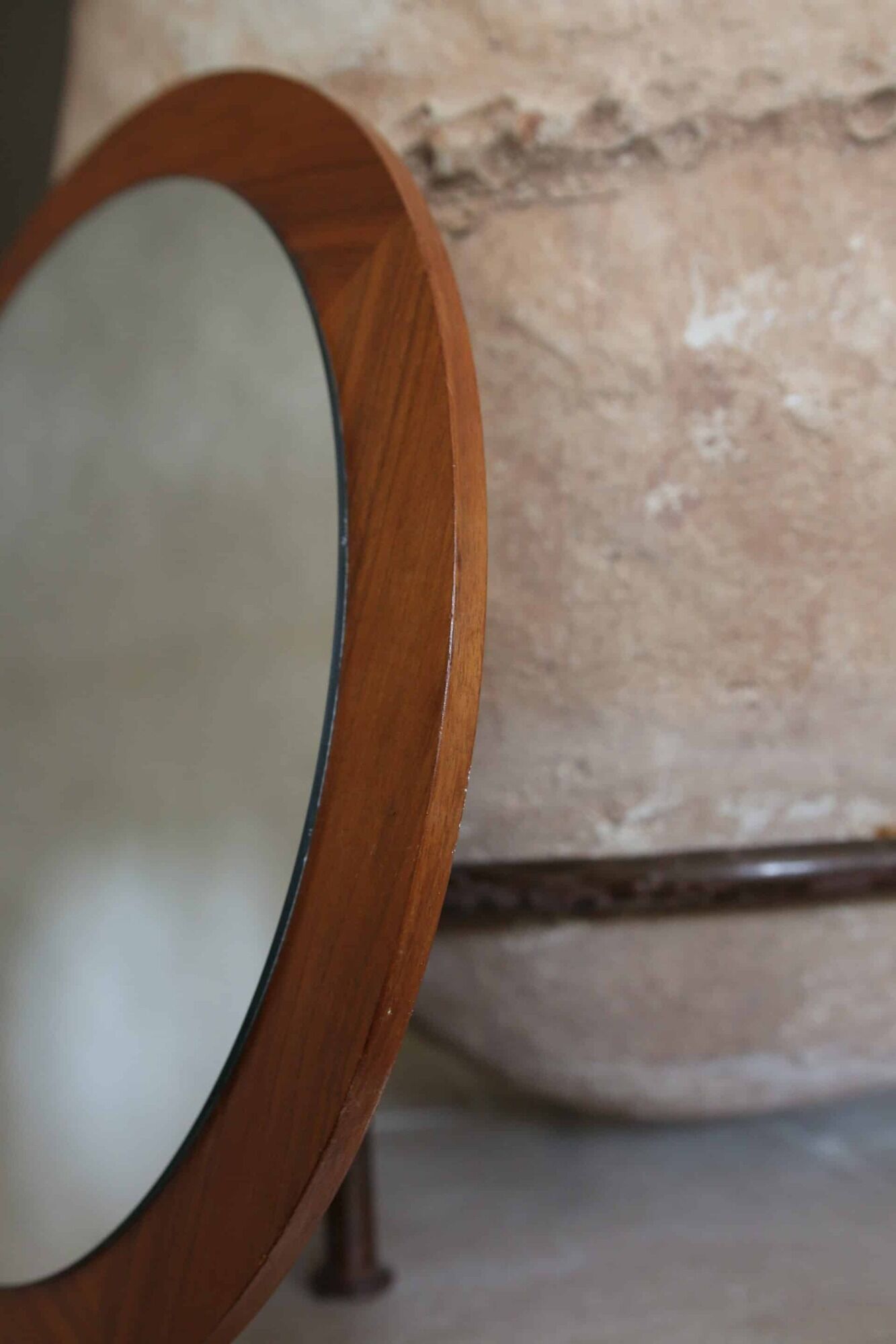 Vintage Scandinavian design mirror, 1960s
