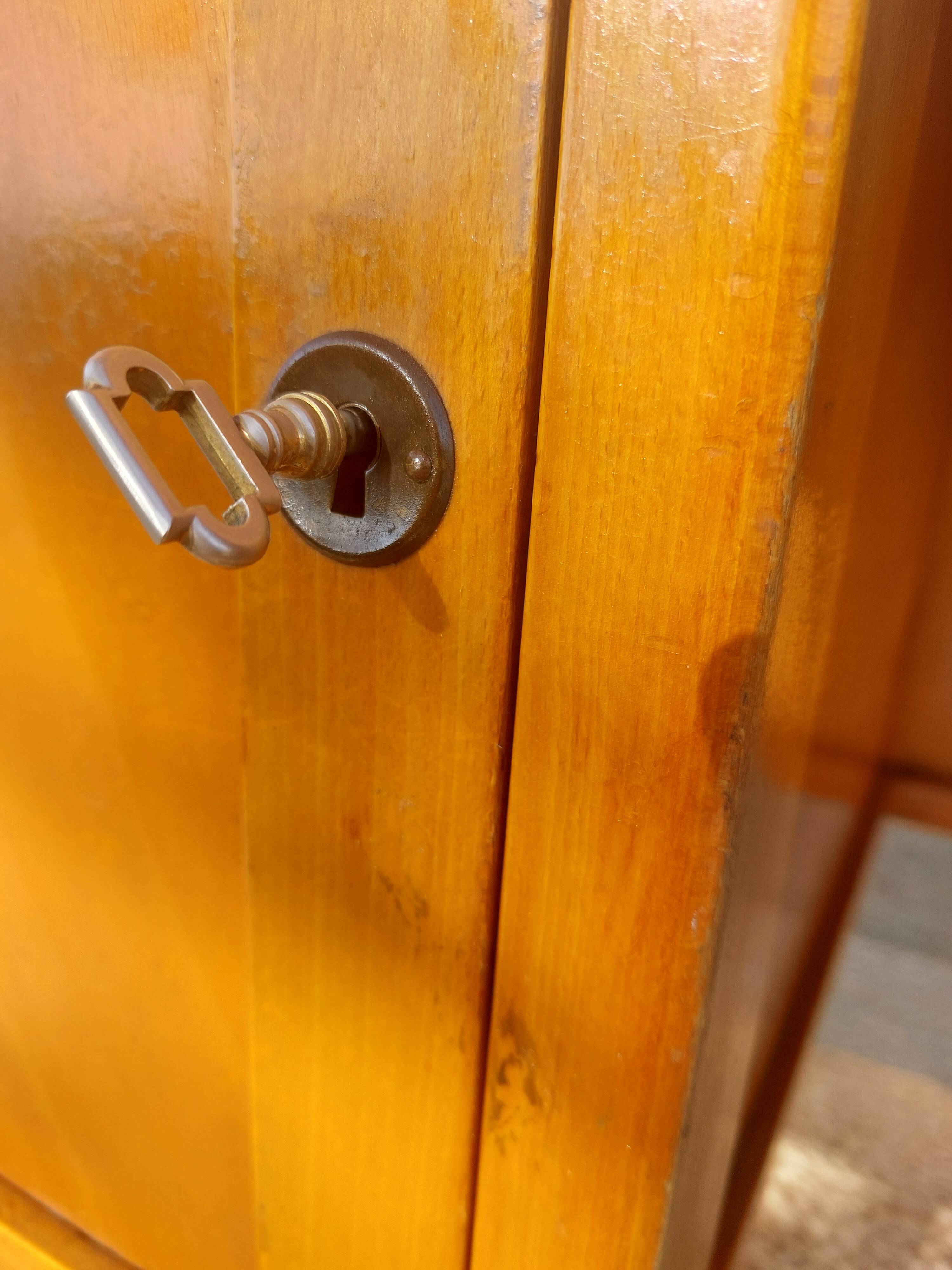Vintage schoolmaster's desk