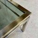 Small square coffee table by Guy Lefèvre for Maison Jansen circa 1970