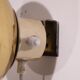 Pair of vintage brass wall lights