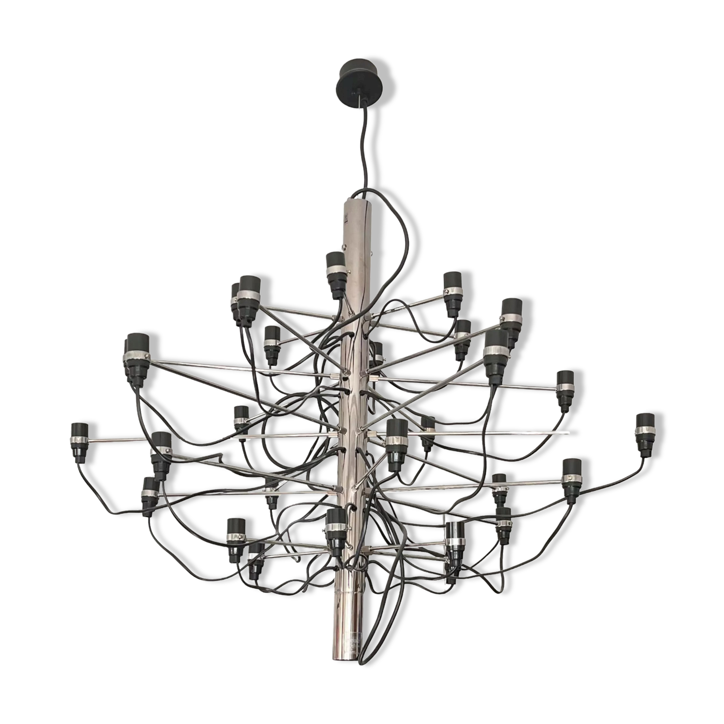 Chandelier 2097/30 by Gino Sarfatti by Arteluce
