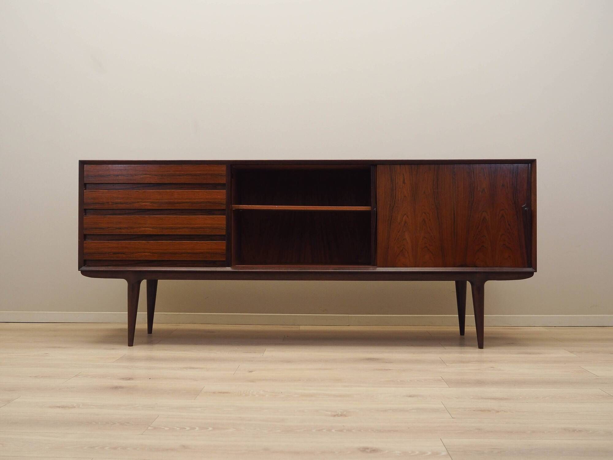 Rosewood sideboard, Danish design, 1970s, manufacturer: Omann Jun
