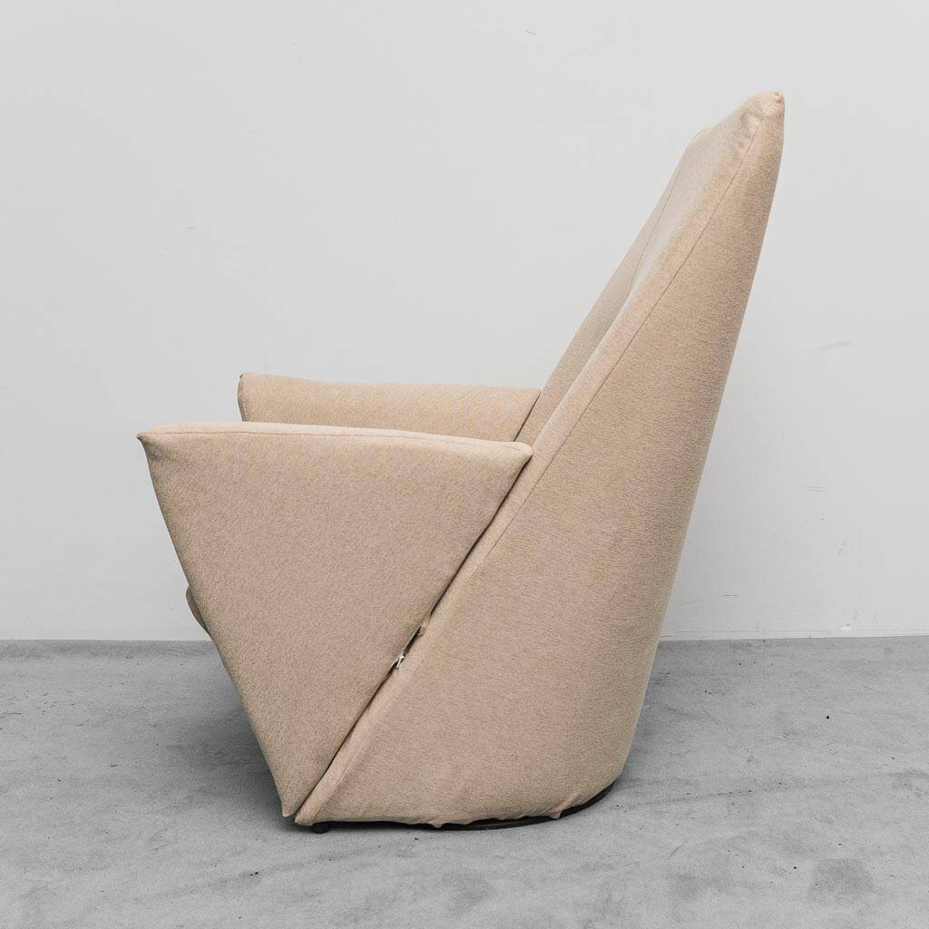 Armilla swivel armchair by Burkhard Vogtherr for Arflex, 1990s vintage modernism