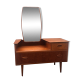Scandinavian hairdresser in the 1960s teak veneer
