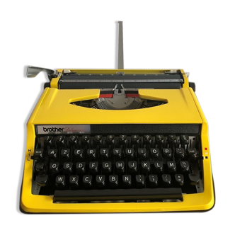 Machine à écrire Brother Deluxe800 vintage 70's + ruban NEUF