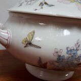 Vegetable soup tubeware XIX th flowers Grand Dépot Drouot