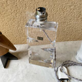 Vintage Sèvres crystal lamp base, Bauhaus/Art Deco design