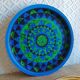 Vintage Maxwell France Round Metal Advertising Tray