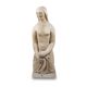 Limestone sculpture representing Mary Magdalene. 1940s.
