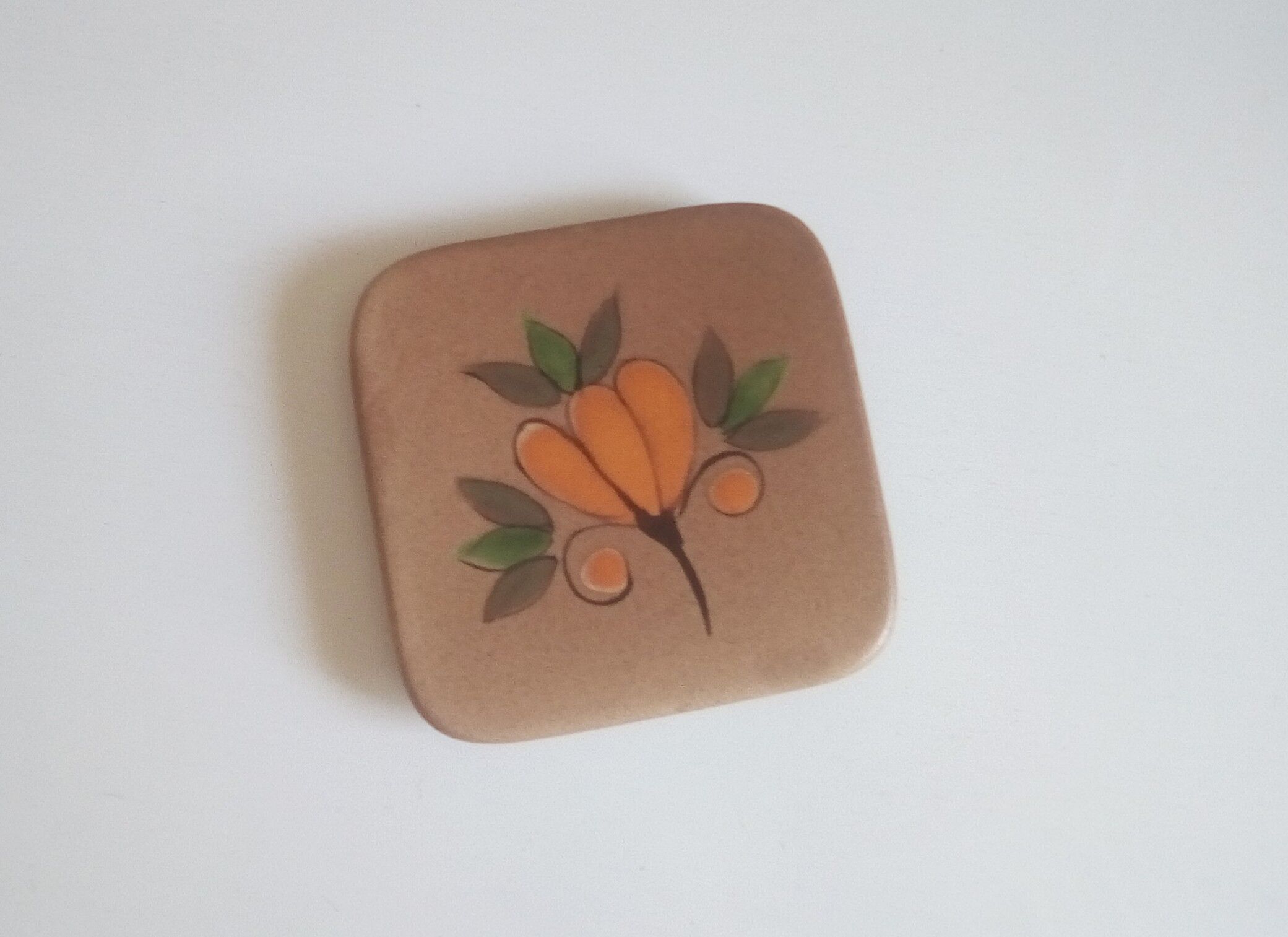Vintage sandstone dish bottom