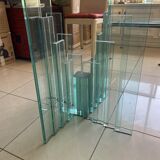 Roche Bobois Octagonal Glass Table