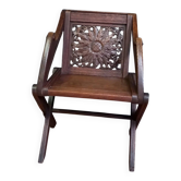 Antique Glastonbury priest chair