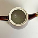 Vintage Villeroy & Boch teapot, in brown stoneware, made in Luxembourg