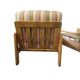 Set of 2 vintage wooden armchairs / chairs / seats