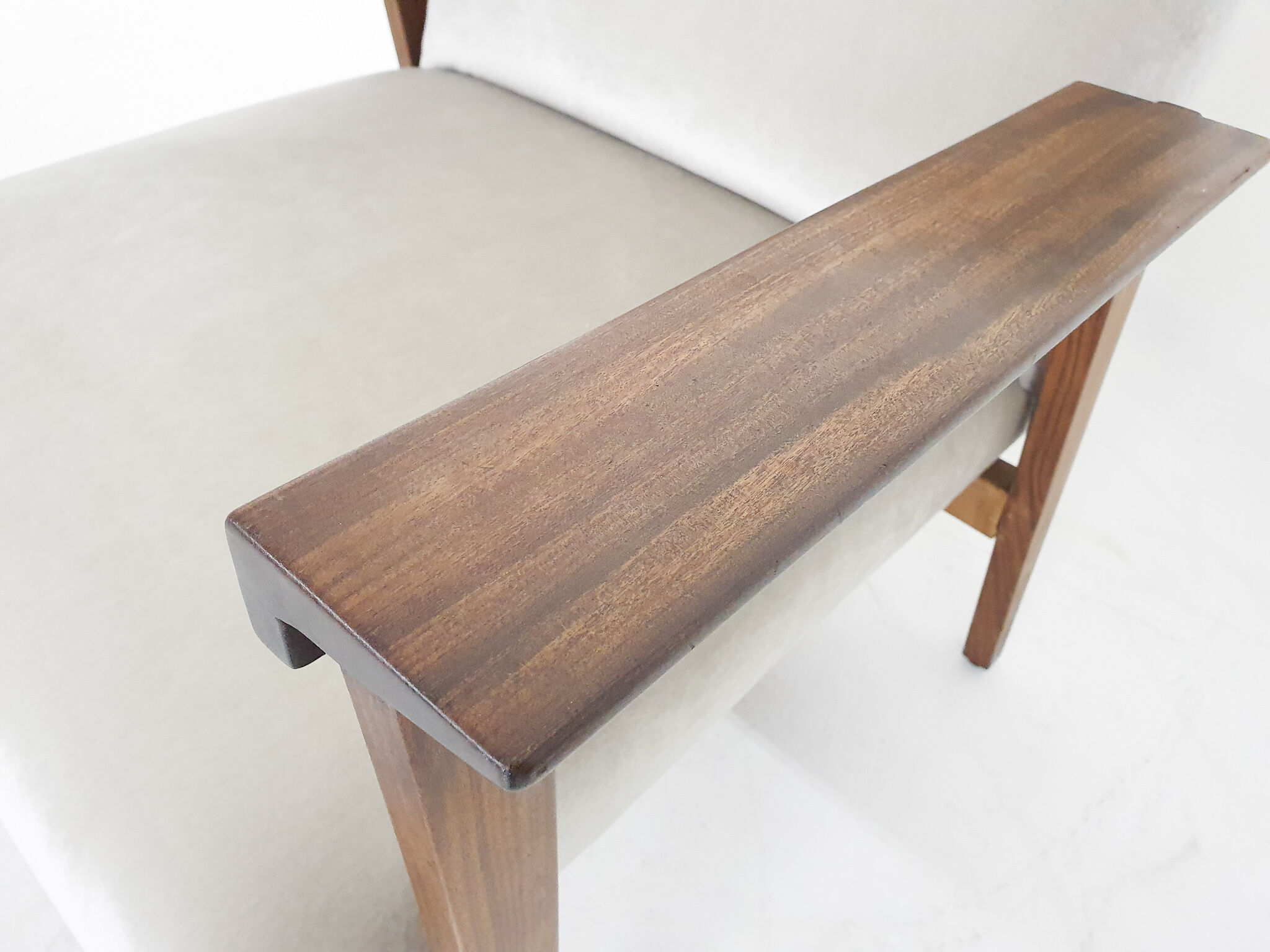 Scandinavian modern teak arm chair 1960