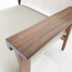 Fauteuil en teck scandinave des années 1960