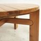 Table de repas en orme Maison Regain