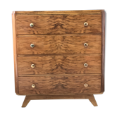 Vintage dresser with compass feet