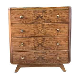 Vintage dresser with compass feet