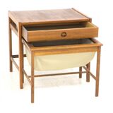 Table de chevet en teck, Tibro, Suède, 1950