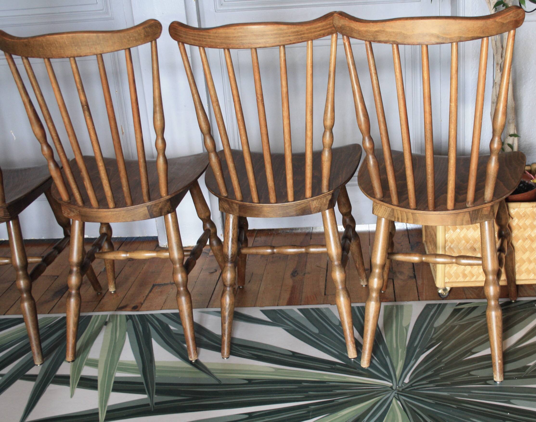 Set of 4 Tacoma Baumann bistro chairs