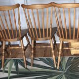 Set of 4 Tacoma Baumann bistro chairs