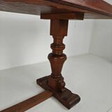 Oak museum display cabinet (1940s–50s) – horizontal curved model