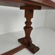 Oak museum display cabinet (1940s–50s) – horizontal curved model